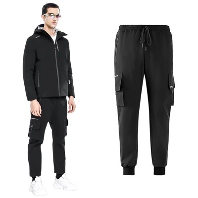 SUPIELD Aerogel Cargo Pants Mens Winter Trousers Casual Sweatpants Warmth Hydrophobic Antifouling Multiple Pockets