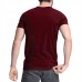 Men T  shirts V Neck Casual Short Sleeve Slim Fitted Blouse Short Sleeve with Buttons Outdoor Hiking